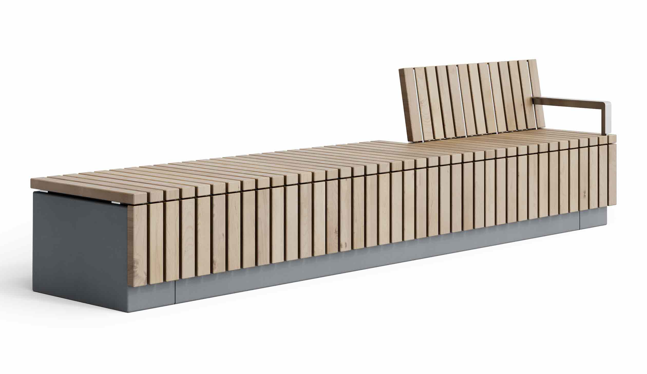 SOCA X-ways-Slat Downstand Seat Slider 8
