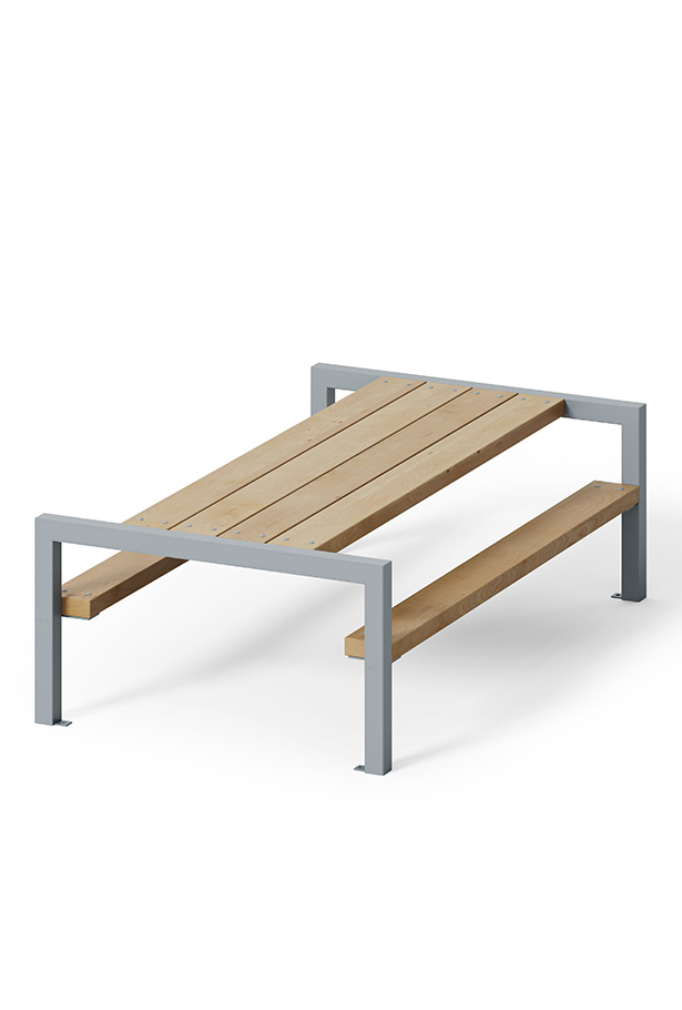 ARRY Picnic Table in hardwood