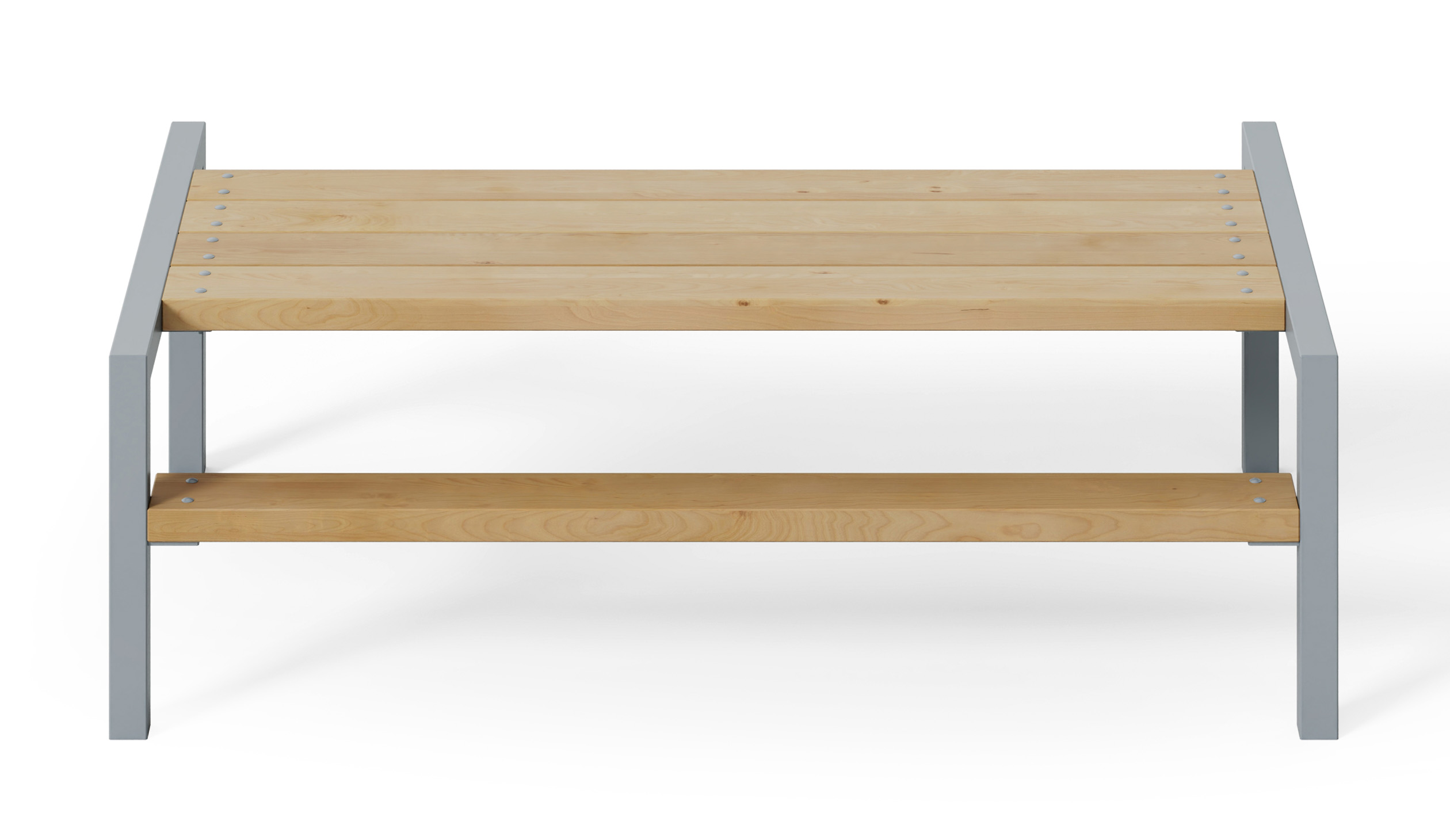 ARRY Single Picnic Table in hardwood
