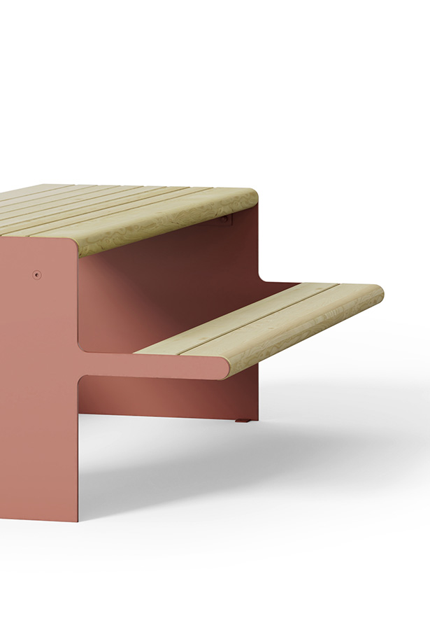PING Picnic Table in hardwood