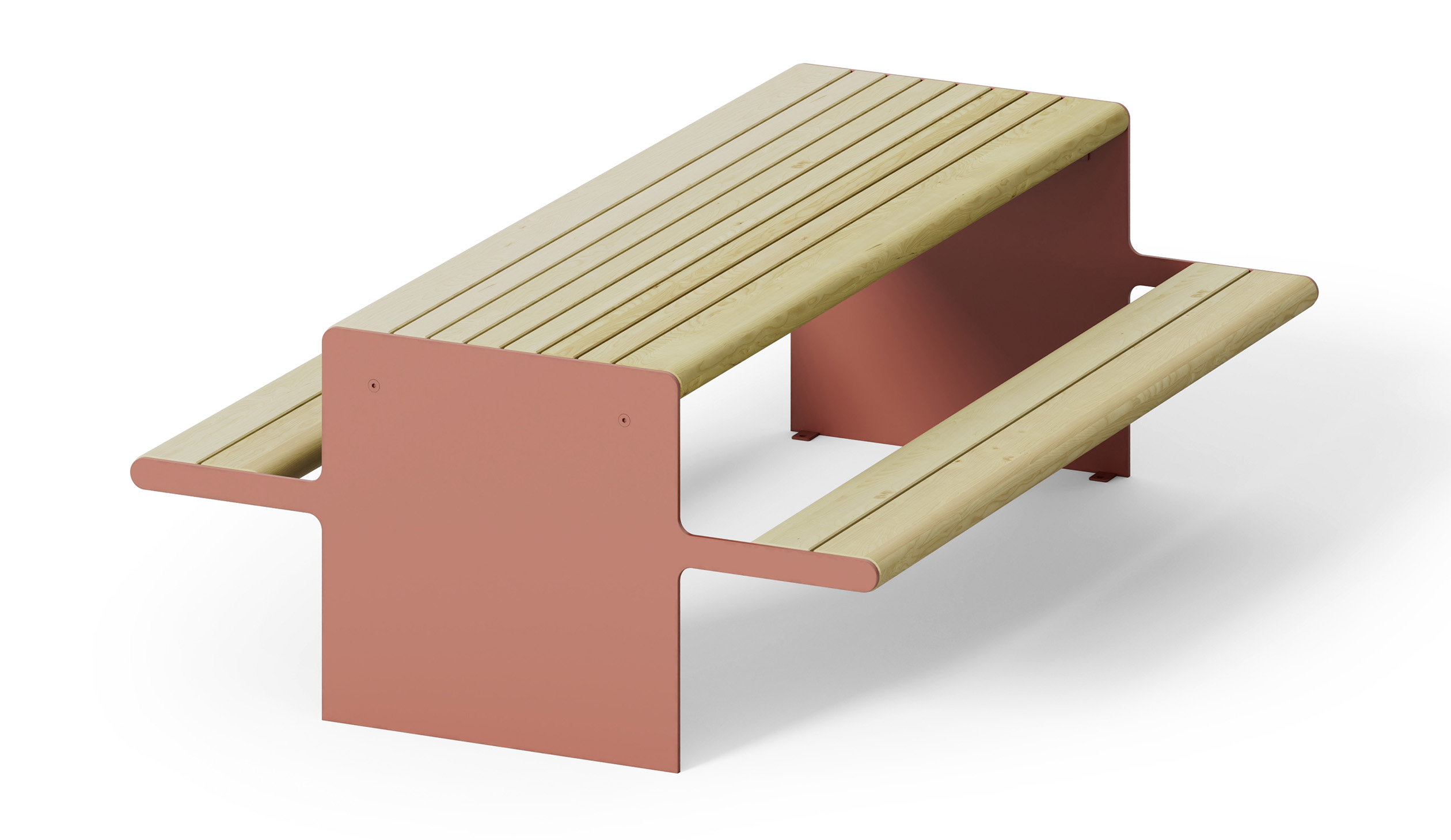 PING Picnic Table in hardwood