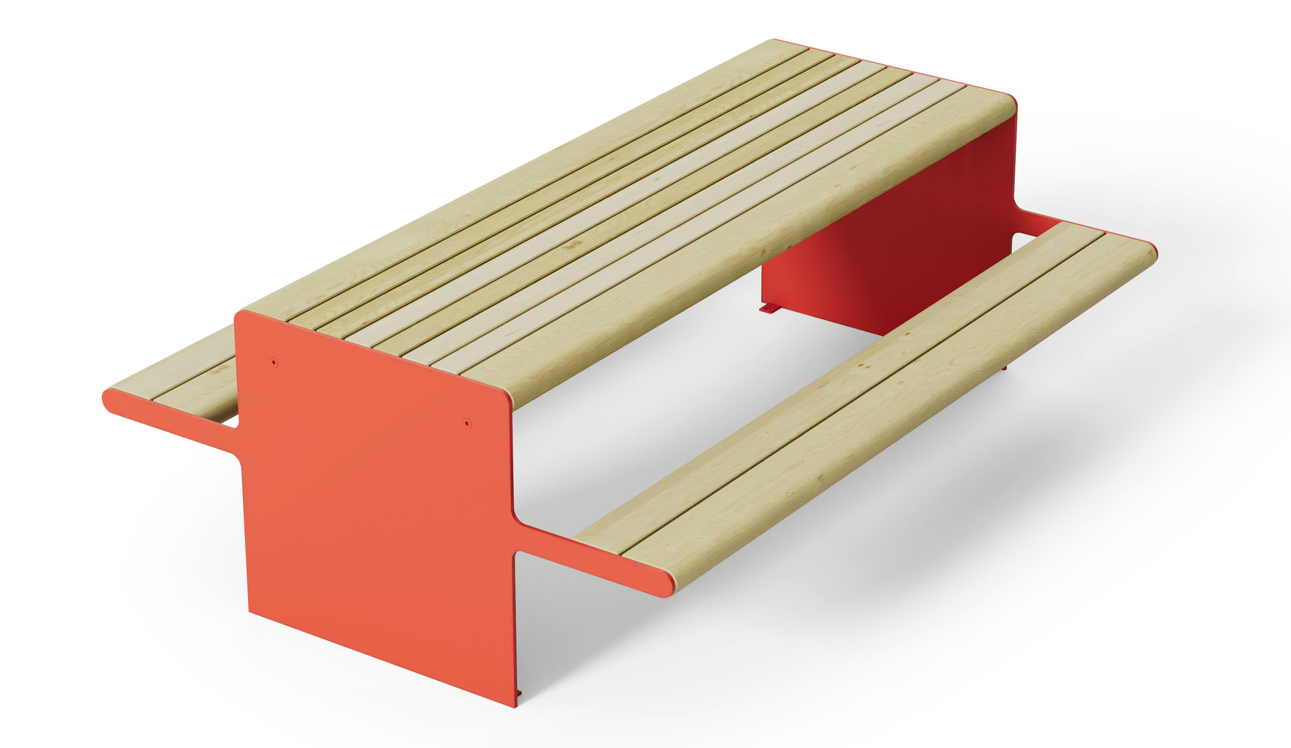 PING Picnic Table in hardwood