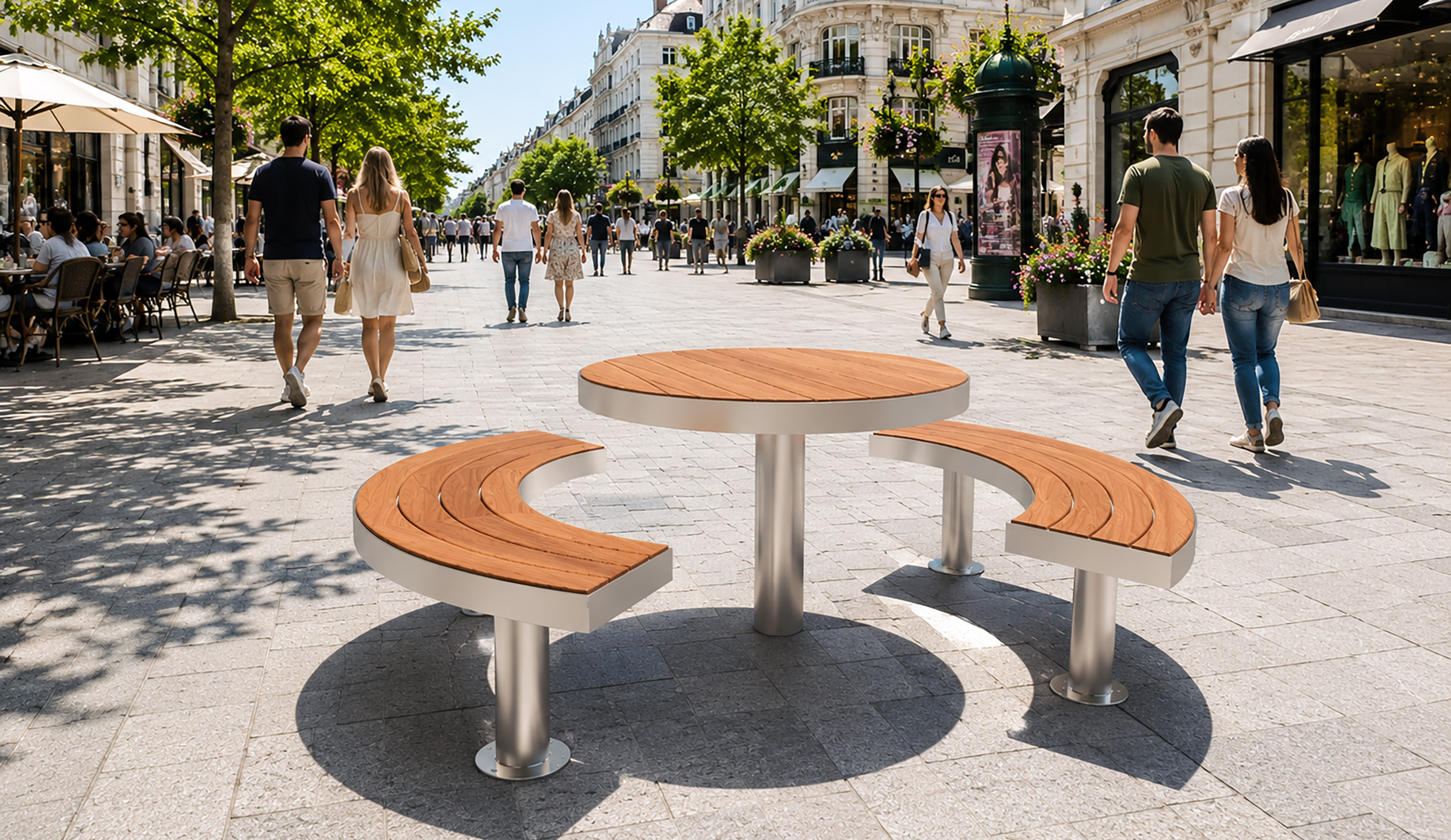 VIEW 3 – plaza